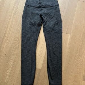Lululemon Align Size 2 Charcoal Gray Leggings 25”